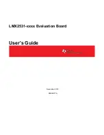 Texas Instruments LMX2531-xxxx User Manual предпросмотр