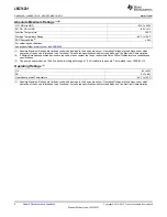 Предварительный просмотр 4 страницы Texas Instruments LMZ14201 SIMPLE SWITCHER Manual