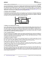 Предварительный просмотр 16 страницы Texas Instruments LMZ14201 SIMPLE SWITCHER Manual