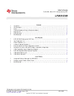 Texas Instruments LP2951EVM User Manual preview