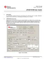 Предварительный просмотр 1 страницы Texas Instruments LP8557IEVM User Manual