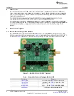 Preview for 2 page of Texas Instruments LSF-EVM User Manual