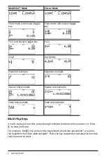 Preview for 8 page of Texas Instruments MathPrint TI-30X Pro Manual Book