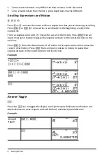 Предварительный просмотр 10 страницы Texas Instruments MathPrint TI-30X Pro Manual Book