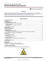 Texas Instruments MCT8317 User Manual предпросмотр