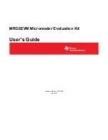 Texas Instruments MRD2EVM User Manual предпросмотр