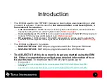 Preview for 3 page of Texas Instruments MSP-EU-TRF6901 Quick Start Manual