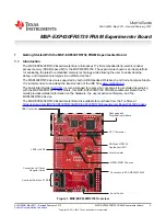 Предварительный просмотр 5 страницы Texas Instruments MSP-EXP430FR5739 User Manual