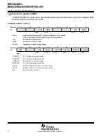 Preview for 14 page of Texas Instruments MSP430CG4616IPZ Manual