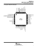 Preview for 3 page of Texas Instruments MSP430F4132IPM Manual