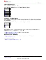 Preview for 3 page of Texas Instruments MSP430F6720 Manual