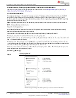 Preview for 4 page of Texas Instruments MSP430F6720 Manual