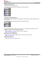 Preview for 3 page of Texas Instruments MSP430F6720A Manual