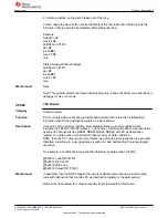 Preview for 11 page of Texas Instruments MSP430F6747 Manual