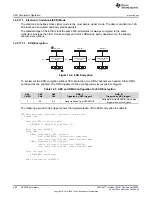 Предварительный просмотр 408 страницы Texas Instruments MSP430FR58 Series User Manual