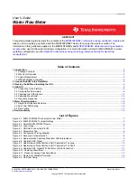 Предварительный просмотр 1 страницы Texas Instruments MSP430FR6047 User Manual