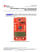 Texas Instruments MSP430FR6989 LaunchPad User Manual предпросмотр