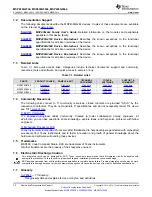 Preview for 72 page of Texas Instruments MSP430G2744DA Manual