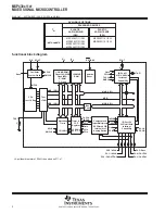 Предварительный просмотр 2 страницы Texas Instruments MSP430x11x1 Specification Sheet