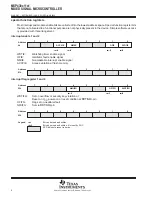 Предварительный просмотр 8 страницы Texas Instruments MSP430x11x1 Specification Sheet