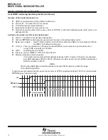 Предварительный просмотр 10 страницы Texas Instruments MSP430x11x1 Specification Sheet