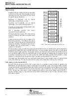 Предварительный просмотр 12 страницы Texas Instruments MSP430x11x1 Specification Sheet