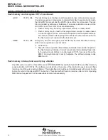 Предварительный просмотр 16 страницы Texas Instruments MSP430x11x1 Specification Sheet