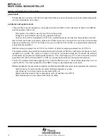 Предварительный просмотр 18 страницы Texas Instruments MSP430x11x1 Specification Sheet