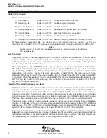 Предварительный просмотр 20 страницы Texas Instruments MSP430x11x1 Specification Sheet