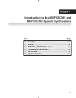 Preview for 8 page of Texas Instruments MSP53C391 User Manual