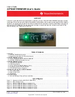 Texas Instruments OPT4001YMNEVM User Manual предпросмотр