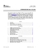 Texas Instruments PCM4202EVM User Manual предпросмотр