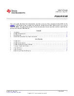 Texas Instruments PGA281EVM User Manual предпросмотр