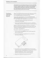 Предварительный просмотр 6 страницы Texas Instruments PS-6600 Manual Book