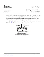 Texas Instruments QFN Layout Manuallines preview