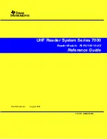 Preview for 1 page of Texas Instruments RI-RU1-001A-00 Reference Manual