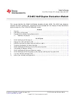 Texas Instruments RS485-HF-DPLX-EVM User Manual preview