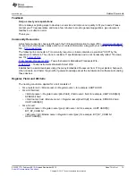 Preview for 13 page of Texas Instruments SimpleLink CC2640 Technical Reference Manual