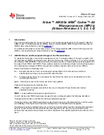 Предварительный просмотр 3 страницы Texas Instruments Sitara AM1335 Series Manual