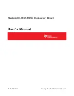 Предварительный просмотр 1 страницы Texas Instruments Stellaris LM3S1968 User Manual