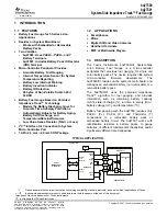 Предварительный просмотр 1 страницы Texas Instruments System-Side Impedance Track bq27500 Instruction Manual