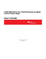 Предварительный просмотр 1 страницы Texas Instruments TAS5105EVM User Manual