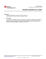 Preview for 1 page of Texas Instruments TAS5431-Q1EVM User Manual