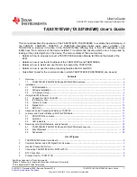 Texas Instruments TAS5707EVM User Manual preview