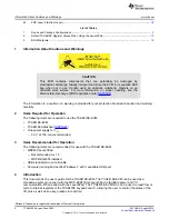 Preview for 2 page of Texas Instruments TCA8418E User Manual