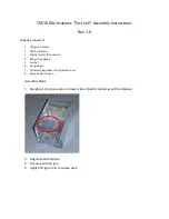 Предварительный просмотр 1 страницы Texas Instruments TD1000 Assembly Instructions