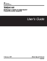 Texas Instruments THS4141 User Manual предпросмотр