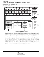 Предварительный просмотр 2 страницы Texas Instruments ThunderSWITCH II TNETX4090 User Manual