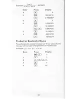 Preview for 42 page of Texas Instruments TI-30 Owner'S Manual