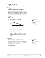 Preview for 15 page of Texas Instruments TI-30X - IIS Scientific Calculator Teachers Manual